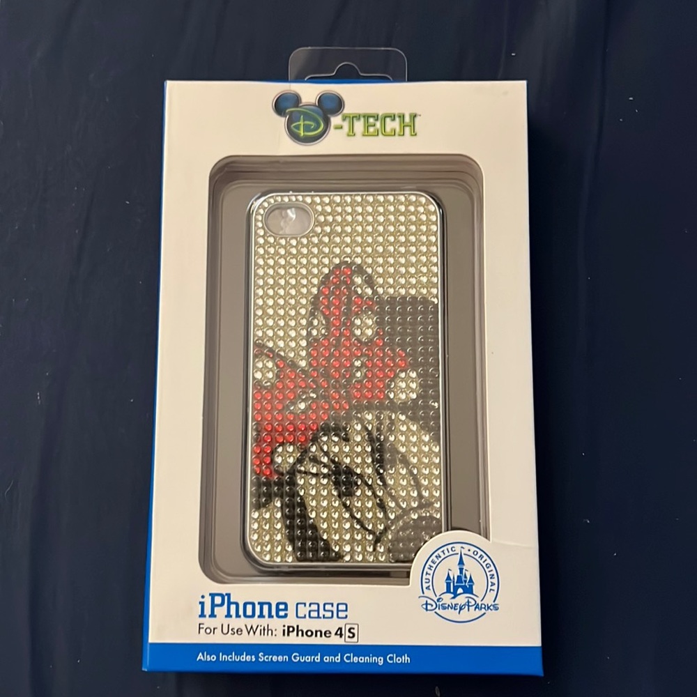 Disney D tech iPhone 4s case.